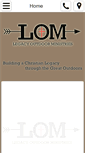Mobile Screenshot of legacyoutdoorministry.com